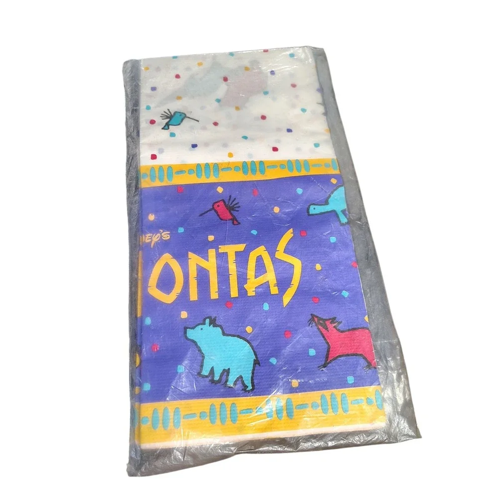 Vintage Disney Pocahontas Princess Party Decoration Paper Table cloth Cover